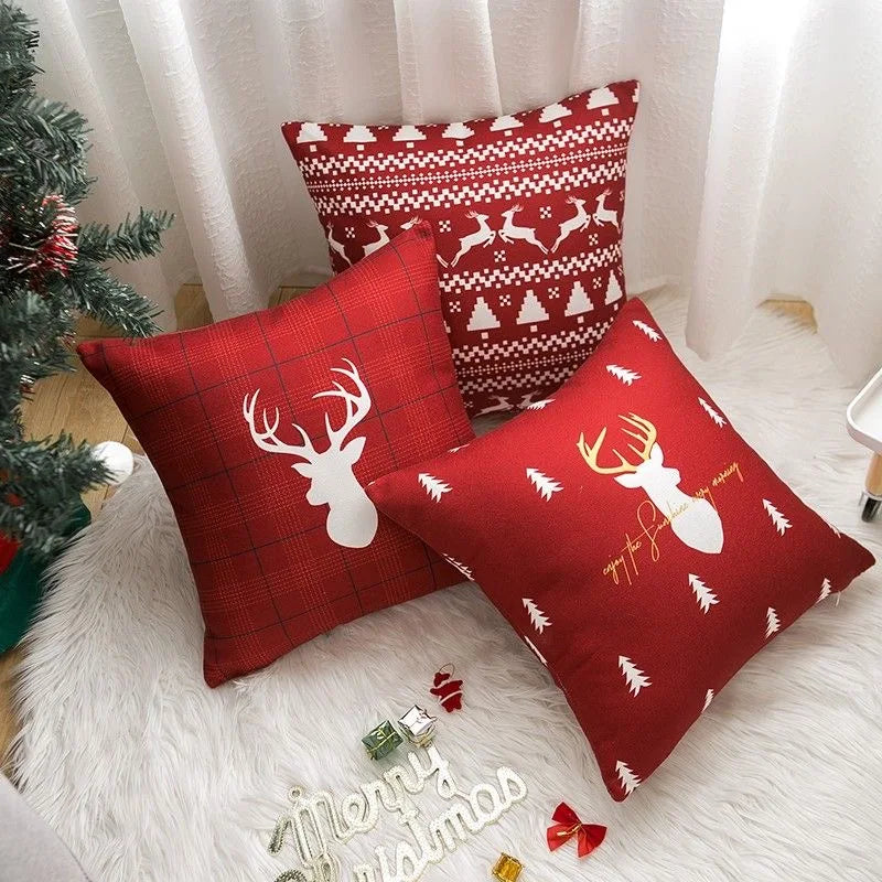 Jana cartoon pillow cover,merry christmas.