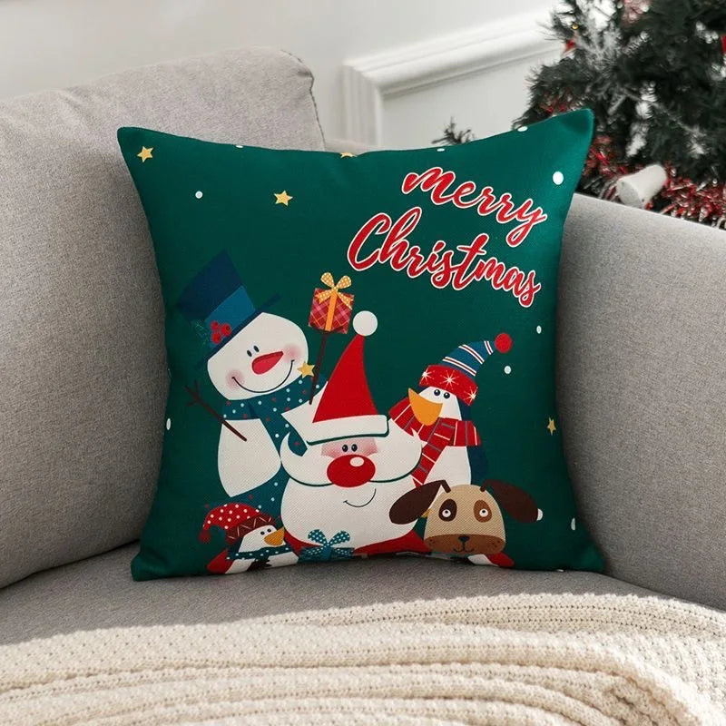 Jana cartoon pillow cover,merry christmas.