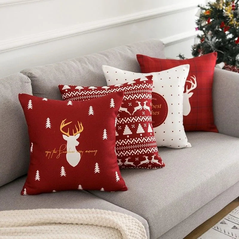 Jana cartoon pillow cover,merry christmas.